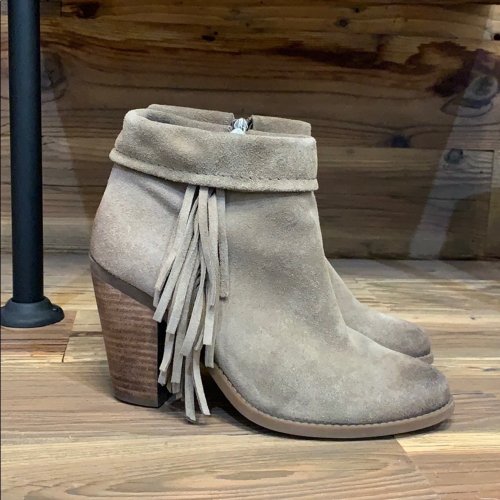 Jessica Simpson Boho Fringe Booties
